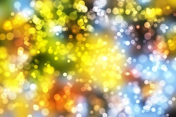 Wall Mural - abstract Christmas background with bokeh