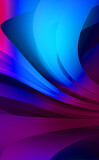 Fototapeta Na sufit - Abstract background with colorful gradient. Vibrant graphic wallpaper with stripes design. Fluid 2D illustration of modern movement.