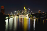 Fototapeta Londyn - Frankfurt by night