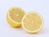 Fototapeta Kuchnia - lemon on white
