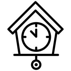 Poster - House alarm in line design 