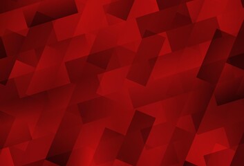 Light Red vector template with rhombus.