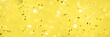 © jchizhe - New year, Christmas background. Golden shiny glitter, sparkles, light bokeh on yellow background. Demonstrating trendy Color of the Year 2021. Illuminating Yellow and Ultimate Gray