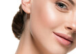 © Utkamandarinka - Beautiful woman face with healthy clean beauty skin close up