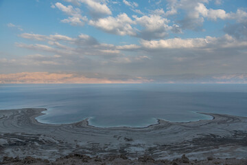 Wall Mural - View of the Dead Sea in Israel