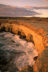 Canvas Print - CYPRUS CAP GRECO COAST CLIFF