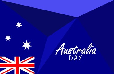 Wall Mural - Australia Day Banner Template