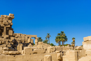 Wall Mural - Ruins of the ancient Karnak temple. Luxor, Egypt