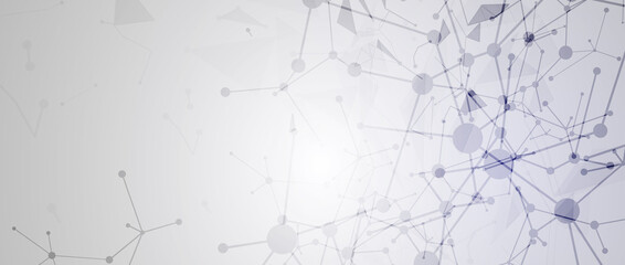 Technology data background, idea of global business solution