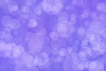 Abstract Blurred Light Purple Background With Circle Shaped Spots