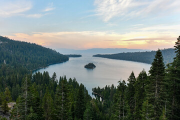 Canvas Print - Emerald Bay State Park - California