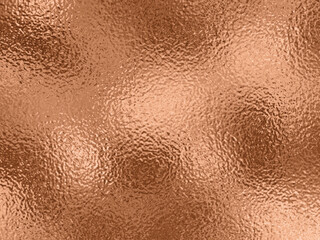 Vector copper foil texture with metallic shine.