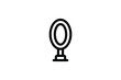 © MelindAgency - Bathroom Outline Icon - Mirror