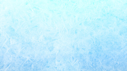 Poster - beautiful ice with lights. frosty background