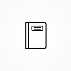 Poster - book icon