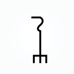 Poster - stick icon