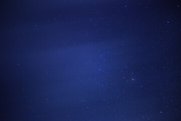 Starry sky in Sri Lanka. Near the town of Galle.