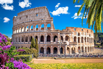 Wall Mural - Colosseum of Rome scenic view