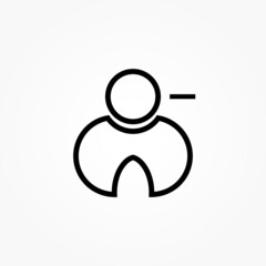 Poster - icon of a person