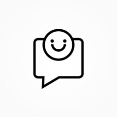 Poster - happy messages icon