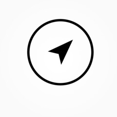 Fototapete - directions icon