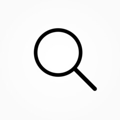 Sticker - magnifying glass icon