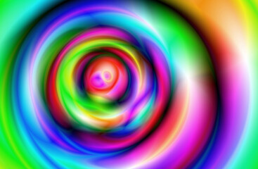 Wall Mural - Creative abstract Cool universe explosion color background