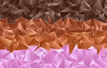 Abstract Low-Poly background. triangulated texture. Design 3d. Polygonal geometrical pattern. Triangular modern style