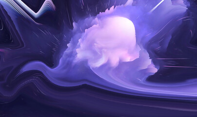 Wall Mural - Abstract color universe explosion cool creative pattern background art