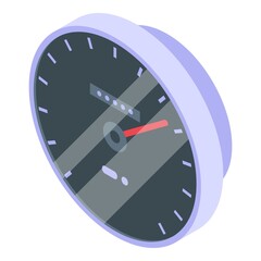 Poster - Test internet speed icon. Isometric of test internet speed vector icon for web design isolated on white background