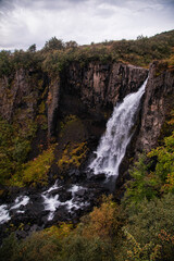 Wall Mural - waterfall in the mountains