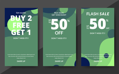 Wall Mural - Flash sale discount banner template promotion, end of season special offer banner, template design for media promotions and social media promo, vector illustration.