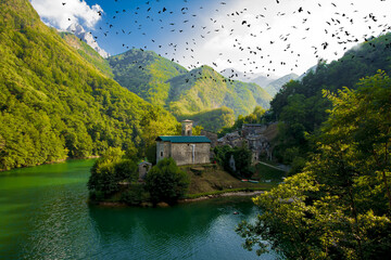 Poster - lake in the mountains