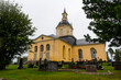 © robertharding - The Alatornio Church exterior and a point in the Struve Geodetic Arc, UNESCO World Heritage Site, Kemi, Finland