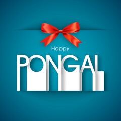 Illustration of Pongal festival for the celebration.