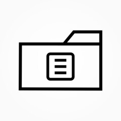 Poster - folder icon