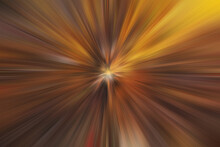 Abstract Brown And Yellow Fractal Burst Background