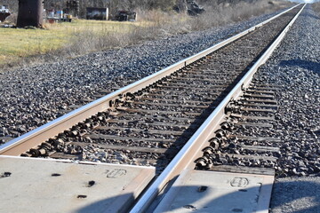 Poster - Train Tracks