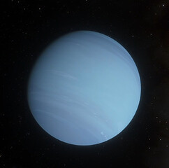 neptune in space