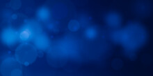 Dark Blue Christmas Background With Abstract Bokeh Blue Background