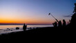 © Matas Mačiulskis - Filming crew next to the sea