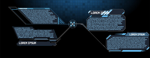 Poster - Fingerprint scan provides security access with biometrics identification. Abstract technology background. Cyber security concept. 