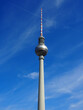 Berlin: Fernsehturm bei sonnigem Wetter