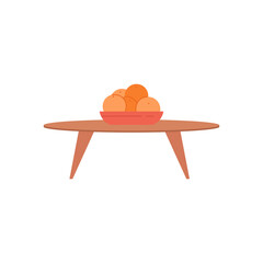 Wall Mural - Isolated small table household items icon- Vector