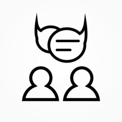 Poster - live chat user icon