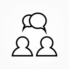 Poster - user chat icon