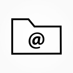 Poster - email folder icon