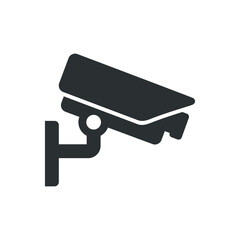 Canvas Print - Security camera icon