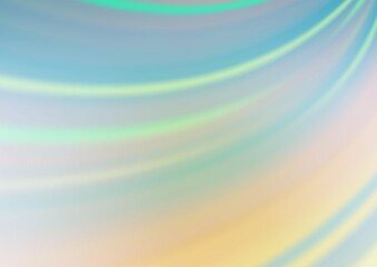 Fototapete - Light Green, Yellow vector bokeh template.