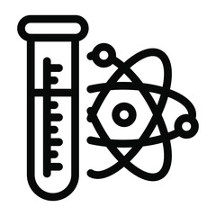 Sticker - 
A trendy solid demonstrating chemistry reaction
